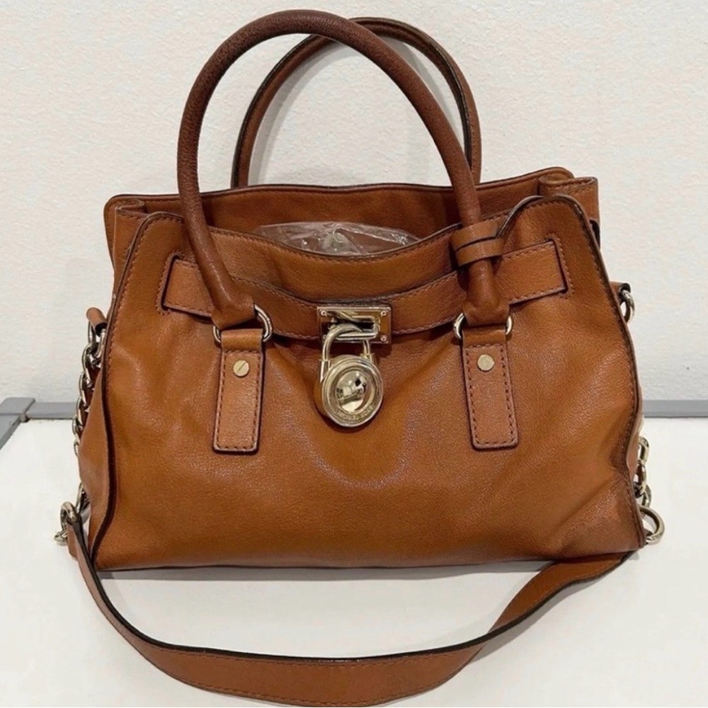 Vintage Michael Kors Tan Leather Hamilton Purse